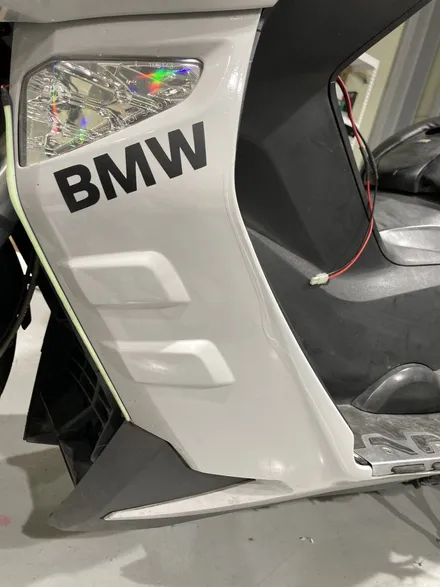 BMW 스쿠터 C600 카울 부분 구미 랩핑 / 구미시 양호동