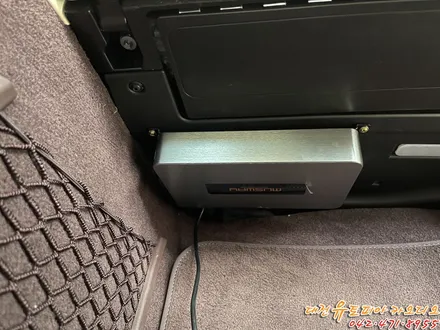 대전 카오디오 [포르쉐 파나메라 터보] 무스웨이 DSP AMP로 한단계 업그레이드