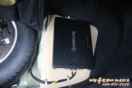 대전 카오디오 [올뉴K5] 셀수스 스피커와 헬릭스 앰프 조합