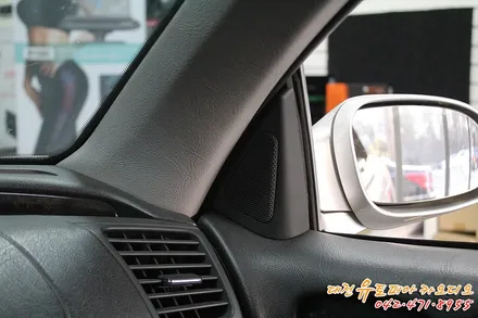 대전 수입차카오디오 [벤츠 CLK240] 가성비 좋은 스피커 장착 완료!