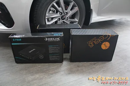 대전 카오디오 [올뉴K5] 셀수스 스피커와 헬릭스 앰프 조합