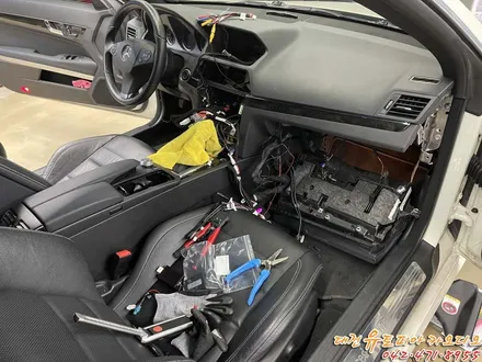[ 벤츠 W212 E350 쿠페 ] 새롭게 만들어진 대형 안드로이드 올인원 작업