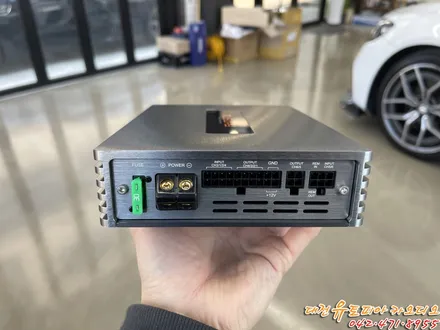 대전 카오디오 [신형 W213 벤츠 E220D] 제대로 된 사운드를 만들었다! 무스웨이 DSP로!
