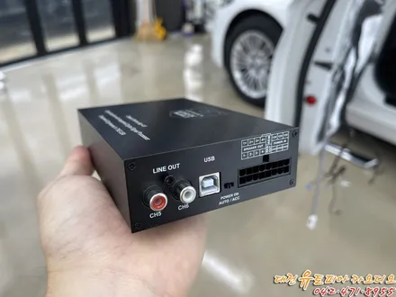 대전 카오디오 [ BMW f10 520D ] 없는 스피커는 채우고, DSP앰프로 보강하고!