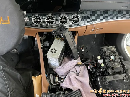 대전 카오디오 [신형 W213 벤츠 E220D] 제대로 된 사운드를 만들었다! 무스웨이 DSP로!