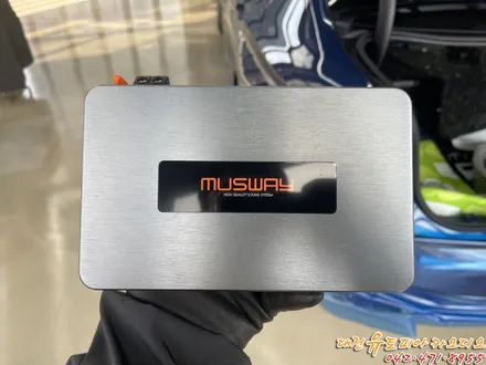 대전 카오디오 [ BMW M550i ] 바우어&윌킨스 오디오 시스템인데 멀 더 추가한다고 했더라~?  MUSWAY