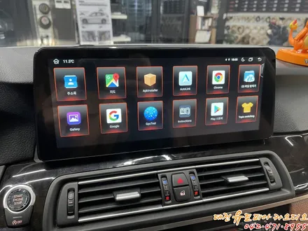 대전 카오디오 [ BMW f10 528i ] 안드로이드 올인원으로 모두 교체!