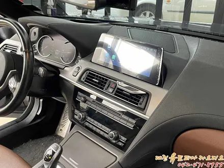 [ BMW 640D ] 안드로이드 올인원 시공 작업.  대전 안드로이드올인원