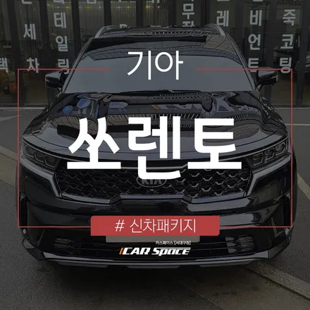 스팀 세차 작업이 함께 진행된 쏘렌토 신차패키지 작업기! / 대구 달서구 이곡동