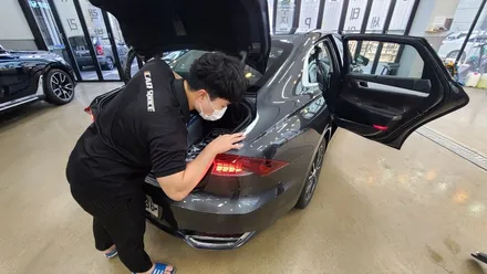 수월한 수정처리를 위한 사전 검수! 그랜저의 검수 결과 / 대구 달서구 이곡동