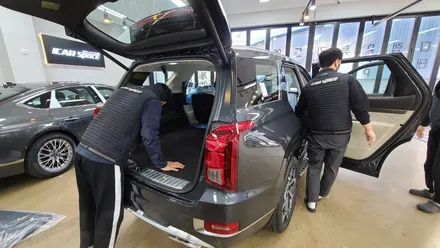 팰리세이드 디테일한 신차검수 결과 양품 판정! / 대구 달서구 이곡동