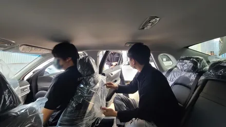 대구 그랜저 신차검수로 발견된 티끌! / 대구 달서구 이곡동