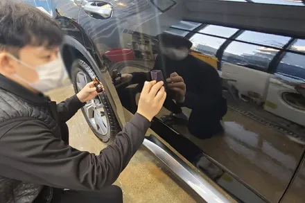 올블랙 팰리세이드 감성, 대구 신차패키지 전문 티나인 R100 시공 / 대구 달서구 이곡동