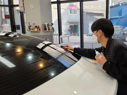 제네시스 G80, 카스페이스 신차패키지로 쾌적한 출고! / 대구 달서구 이곡동