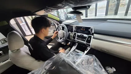 전문기기를 활용하는 대구 신차검수 전문점, 쏘렌토 양품 판정 / 대구 달서구 이곡동