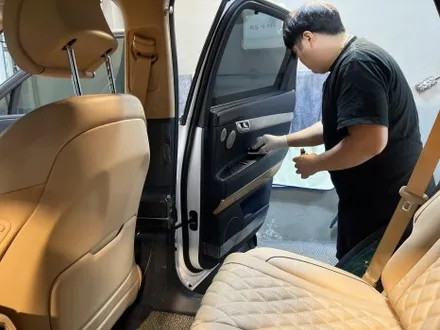 대구 PPF GV80 실내+외부 가죽시트 코팅에 사이드스텝까지 / 대구 달서구 이곡동