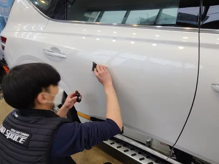 레인보우 V90 시공과 각종 코팅 작업이 진행된 제네시스 GV80 / 대구 달서구 이곡동
