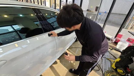 BMW 523d, 대구 신차패키지와 티나인 V100 썬팅으로 깔끔하게! / 대구 달서구 이곡동