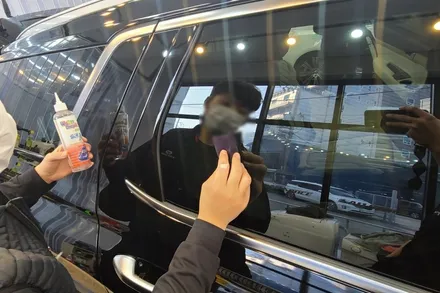 올블랙 팰리세이드 감성, 대구 신차패키지 전문 티나인 R100 시공 / 대구 달서구 이곡동