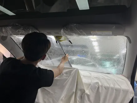 대구 달서구 썬팅 테슬라 모델Y 반사필름과 비반사필름 느낌비교샷 / 대구 달서구 이곡동