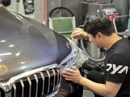 대구 신차패키지 BMW 6GT 본넷 사이드미러 PPF에 썬팅은 반반사 끝판왕 보그 들어갔습니다. / 대구 달서구 이곡동
