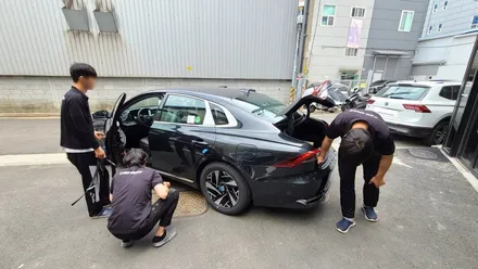 신차패키지 전 진행된 그랜저의 검수 과정! / 대구 달서구 이곡동