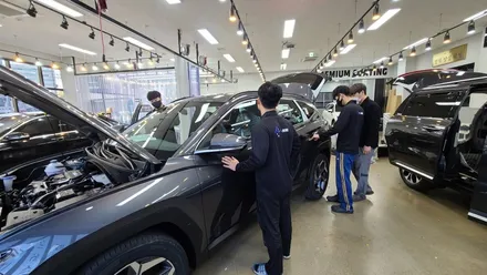 투싼 인수 결정 전 진행된 신차검수 결과 / 대구 달서구 이곡동