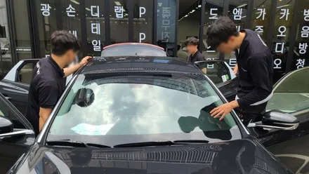 신차패키지 전 진행된 그랜저의 검수 과정! / 대구 달서구 이곡동
