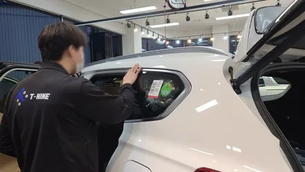 싼타페에서 발견된 미세 도장 까짐 자국? 인수 결정되었습니다. / 대구 달서구 이곡동