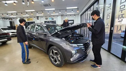 투싼 인수 결정 전 진행된 신차검수 결과 / 대구 달서구 이곡동