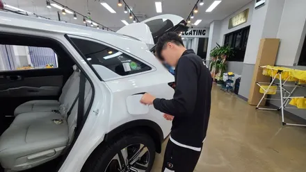 전문기기를 활용하는 대구 신차검수 전문점, 쏘렌토 양품 판정 / 대구 달서구 이곡동