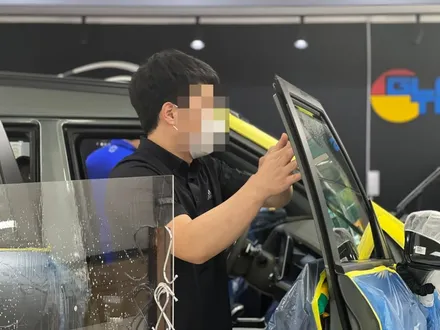 대구 신차썬팅 토레스!! 레인보우i90 다이아몬드블랙으로 / 대구 달서구 이곡동