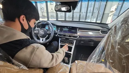 K7에서 발견된 도장 불량의 결함 확인해보기 / 대구 달서구 이곡동