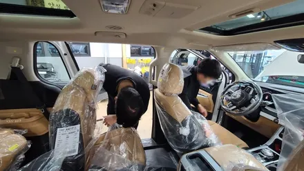 양품의 카니발 신차검수 자세한 과정 / 대구 달서구 이곡동