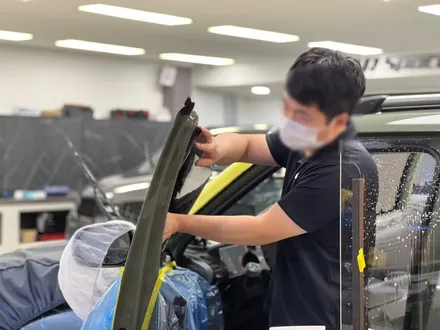 캐스퍼 톰보이 카키, 대구 신차패키지 전문점의 티나인 R100 시공 / 대구 달서구 이곡동