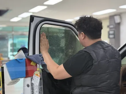 대구 루마 썬팅 디올뉴 팰리세이드 버텍스 1100으로 접수해 버렸음 / 대구 달서구 이곡동