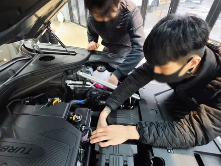 제네시스 GV70 발견된 하자는? / 대구 달서구 이곡동