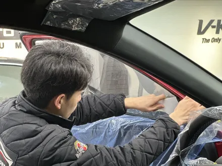 대구 브이쿨 썬팅 아반떼N 파이어레드펄에 반반사 K 미쳤따 진짜 / 대구 달서구 이곡동
