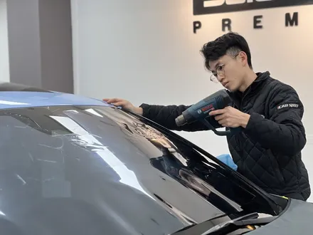대구 신차검수 스캐너까지? 아반떼N 신차패키지 그리고 그릴망시공 / 대구 달서구 이곡동