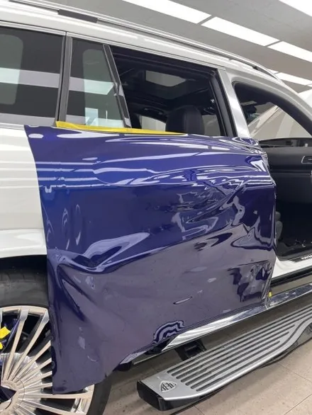 대구 자동차 랩핑 업체 벤츠 GLS600 마이바흐 투톤 컬러 시공 후기 / 대구 북구 연경동