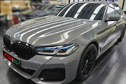 대구 랩핑 BMW 5시리즈 LCI 버니나 그레이 / 대구 북구 연경동