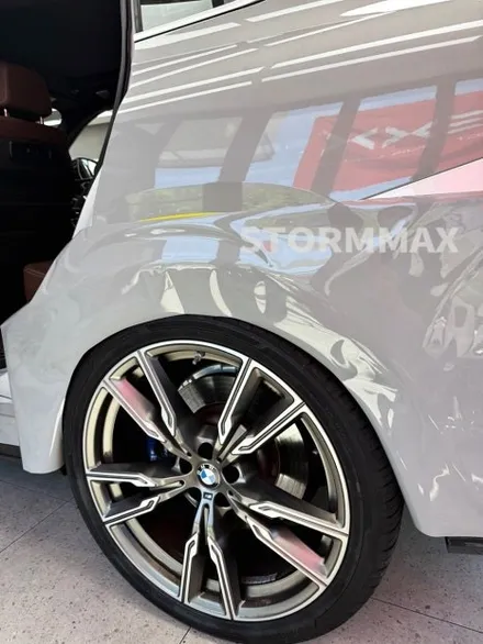 대구자동차랩핑 BMW X6 M50I 맥스초코그레이 필름시공 후기 / 대구 북구 연경동
