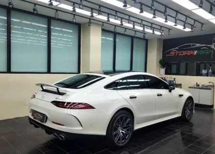 대구 랩핑 수입차 크롬죽이기, 루프스킨 벤츠 AMG GT43. / 대구 북구 연경동