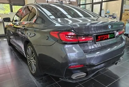 대구 랩핑 BMW 5시리즈 LCI 버니나 그레이 / 대구 북구 연경동