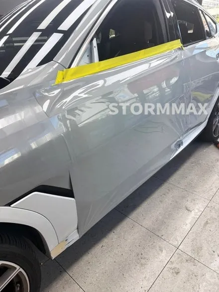 대구자동차랩핑 BMW X6 M50I 맥스초코그레이 필름시공 후기 / 대구 북구 연경동