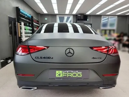 대구 랩핑 벤츠CLS 블랙올리브 후기 / 대구 북구 연경동