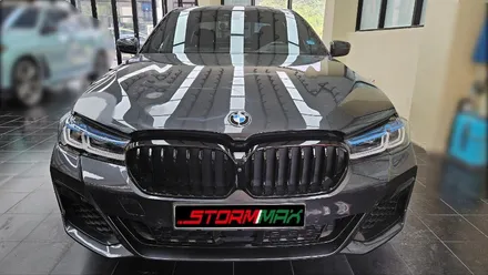 대구 랩핑 BMW 5시리즈 LCI 버니나 그레이 / 대구 북구 연경동