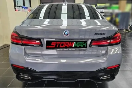 대구 랩핑 BMW 5시리즈 LCI 버니나 그레이 / 대구 북구 연경동