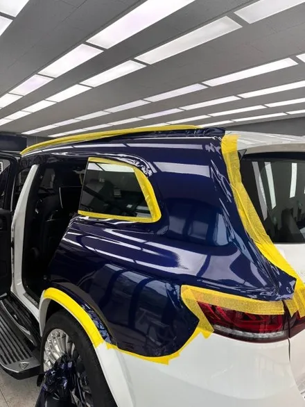 대구 자동차 랩핑 업체 벤츠 GLS600 마이바흐 투톤 컬러 시공 후기 / 대구 북구 연경동