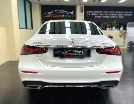 벤츠 E클래스 e220d 대구 수입차 신차 PPF 하면 광이 사라진다고? / 대구 북구 연경동